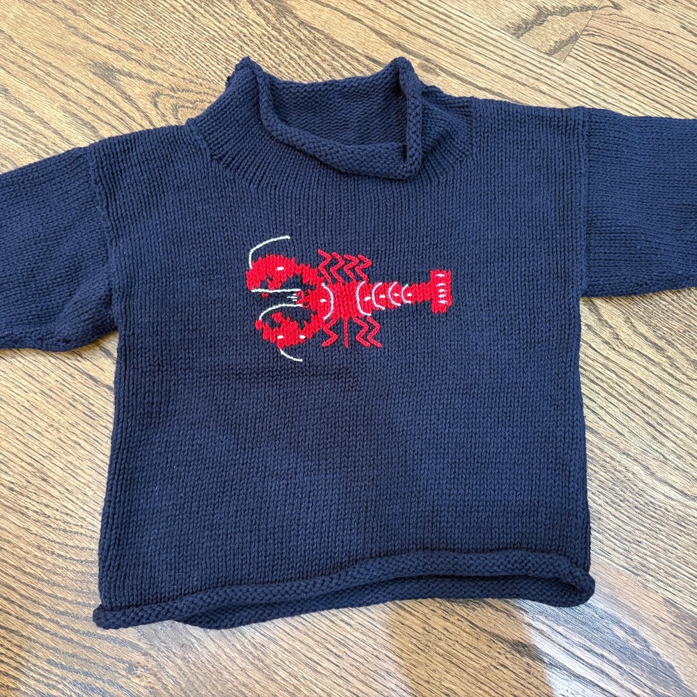 Red Wagon 2T Lobster Sweater